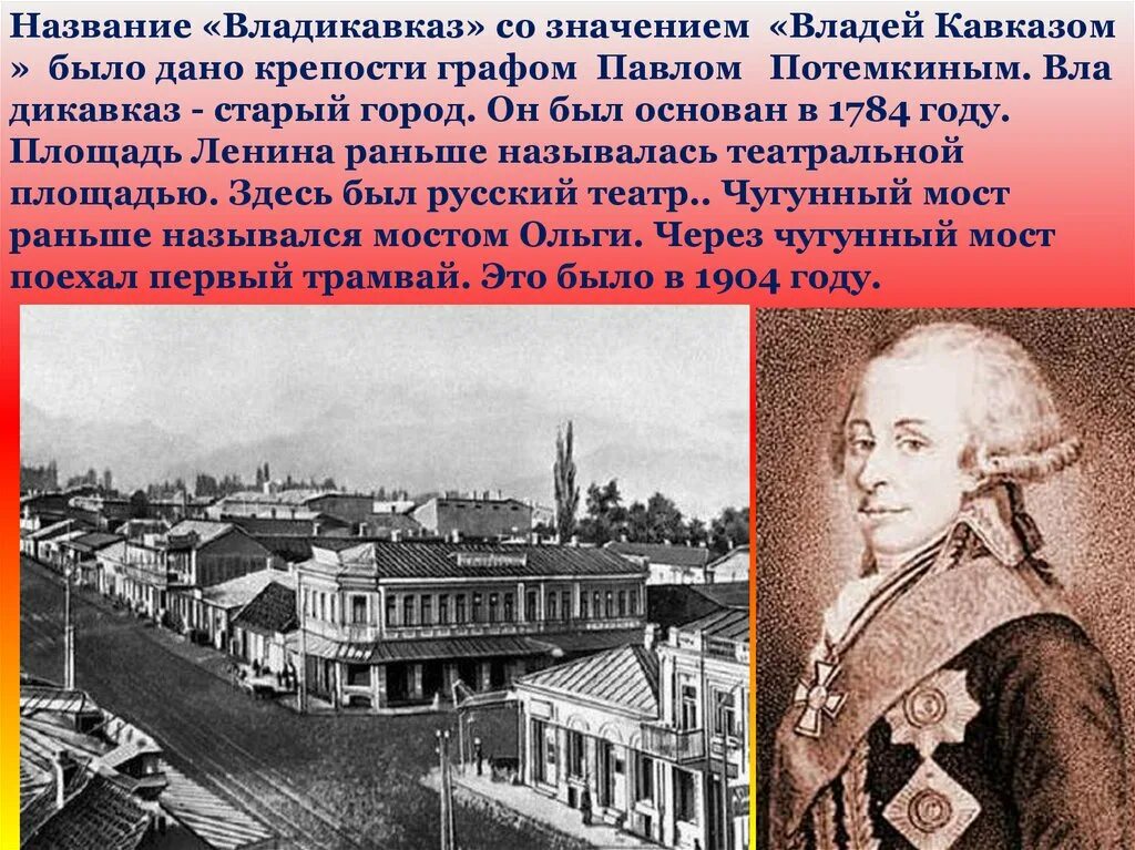 Как раньше называли город. Основание города Владикавказ. Владикавказ история города. Основатель города Владикавказ. Владикавказ название раньше.