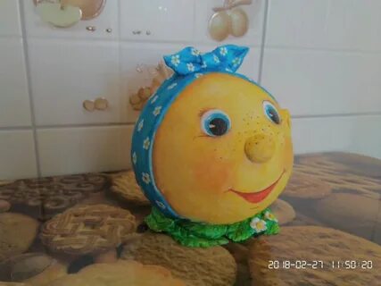 Колобок из соленого теста