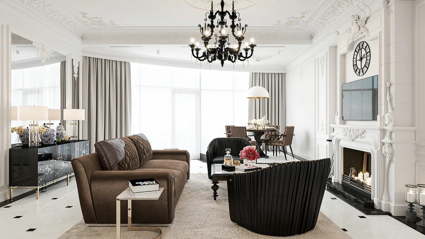 Strong and Bold Interior of a Modern Apartment in Kiev Ukraine Home Design Lover