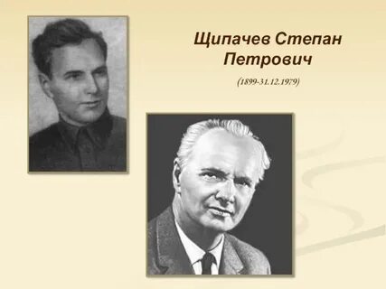 Степана щипачева