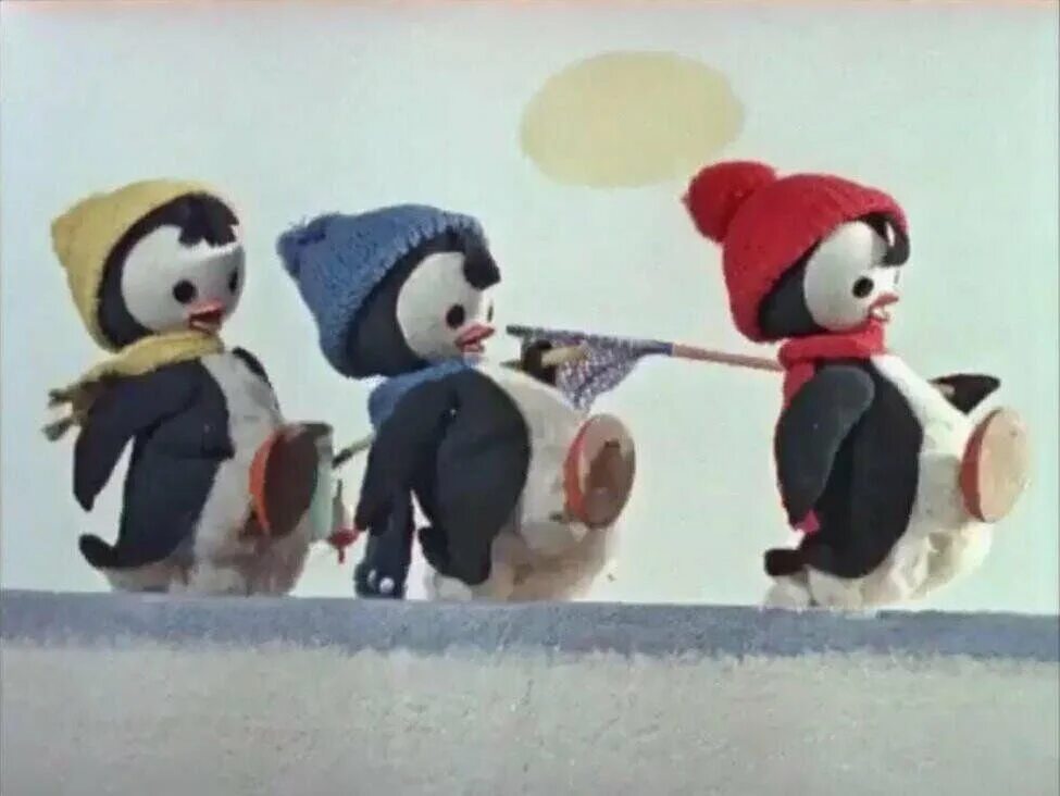 Поставь 3 пингвина. Три пингвина пик пак пок.