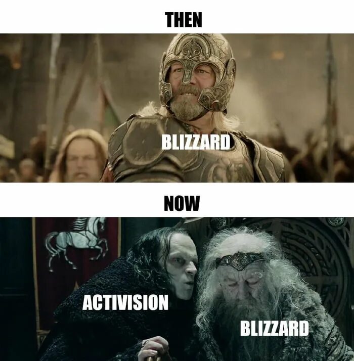 Never then now. Blizzard мемы. Активижн мемы. Близзард Мем. Активижен-Близзард мемы.