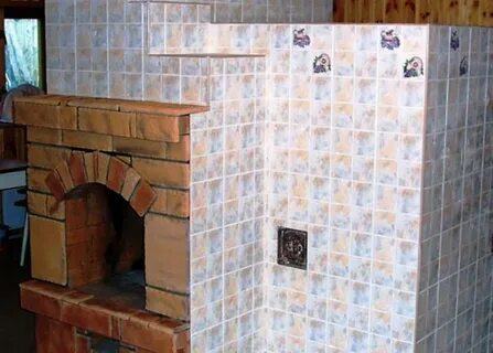 Можно ли обкладывать печку плиткой