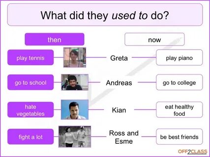 Used to teach