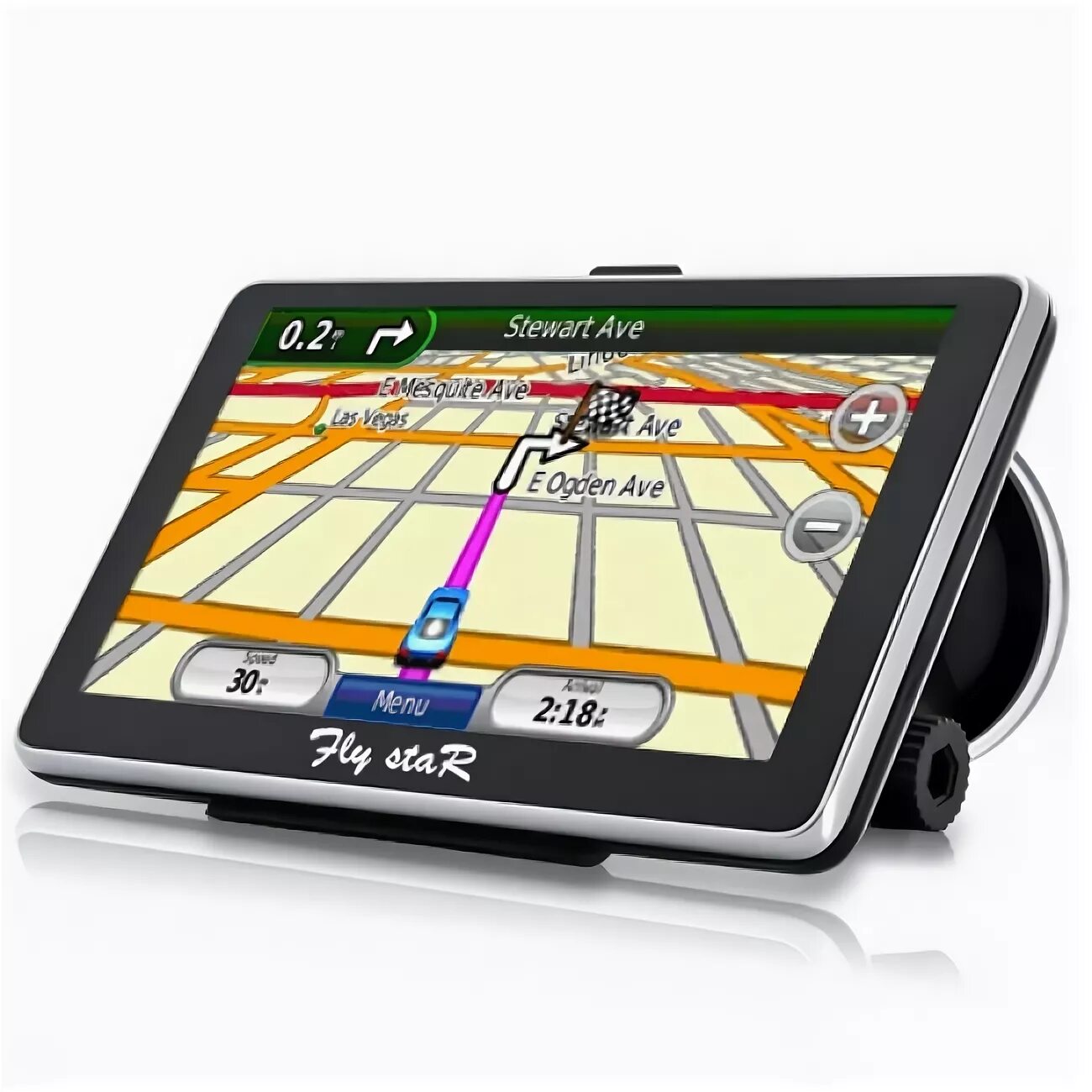 Touch screen gps