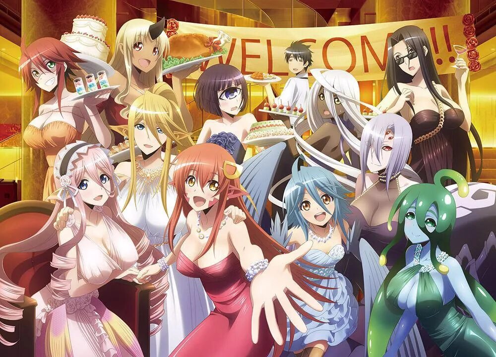 Повседневная жизнь девушкой монстром 1. Аниме монстер мусуме. аниме monster musume no iru nichijou. аниме повседневная жизнь с девушкой-монстром 1 сезон 1 серия. тайная жизнь с девушкой монстром.