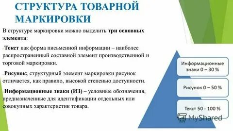 Какие виды маркировки вы знаете
