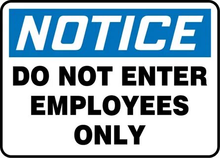Enter only
