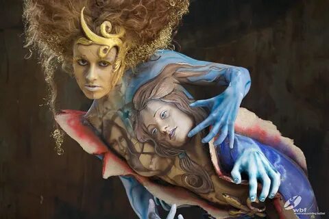 Body paint arctic