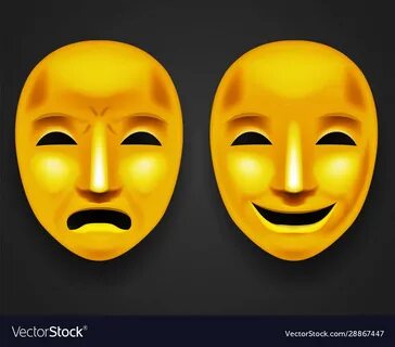 The mask of joy
