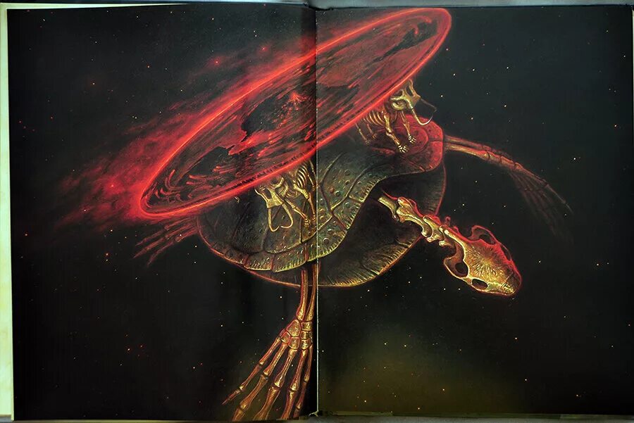 ". Плоский мир андроид. Атуин пратчетт. Космический остров. Пратчетт терри "мелкие боги.