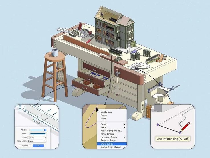 Layout tool. Sketchup. скетчап layout. чертежи в layout sketchup. скетч ап проекты.
