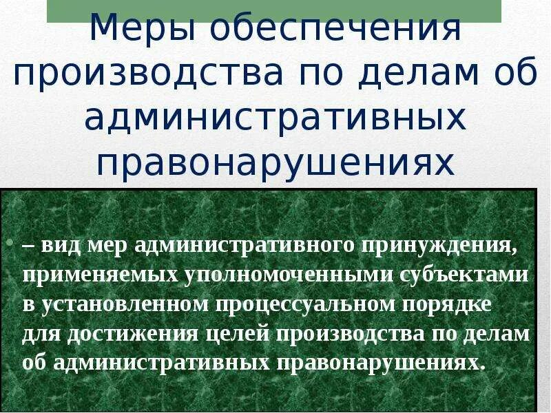 Осуществляющего производство по делу об. Меры обеспечения по делам об административных правонарушениях. Меры обеспечения производства. Меры обеспечения административного производства. Меры обеспечкеия производства АО делам об админ.