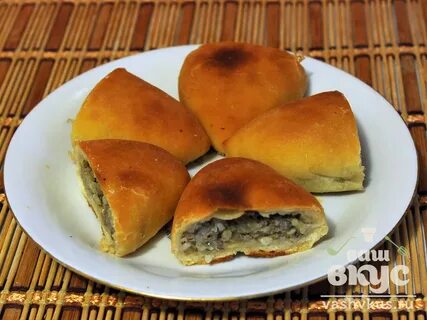 Рецепт пирожков с говяжьей печенью