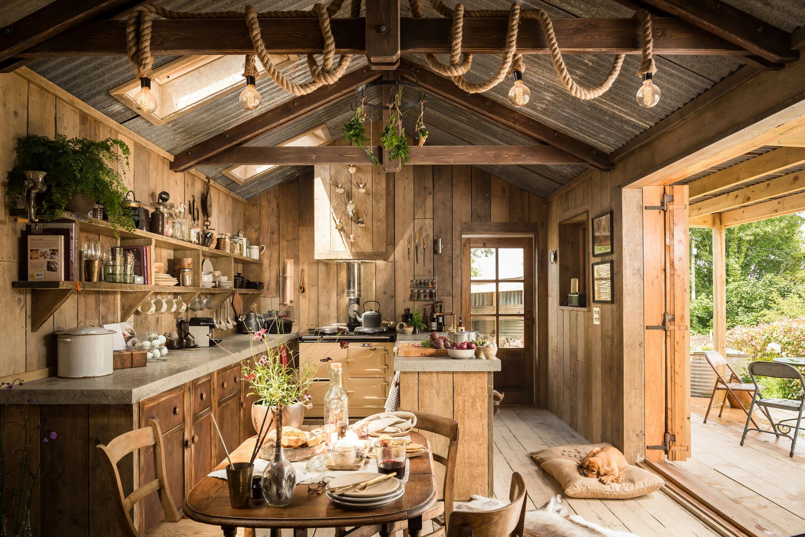 They their cottage repair at the