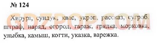 Русский язык горецкий 3 класс 1 часть. Укроп проверочное слово.