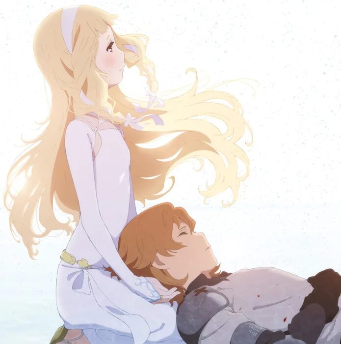 MAQUIA: when the promised Flower Blooms. Sayonara no Asa ni Yakusoku no Hana o kazaro. Макия Укрась прощальное утро. Сладкое обещание в начале