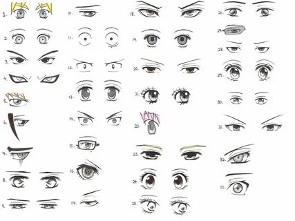 глаза рисунок аниме простые: 2 тыс изображений найдено в Яндекс Картинках