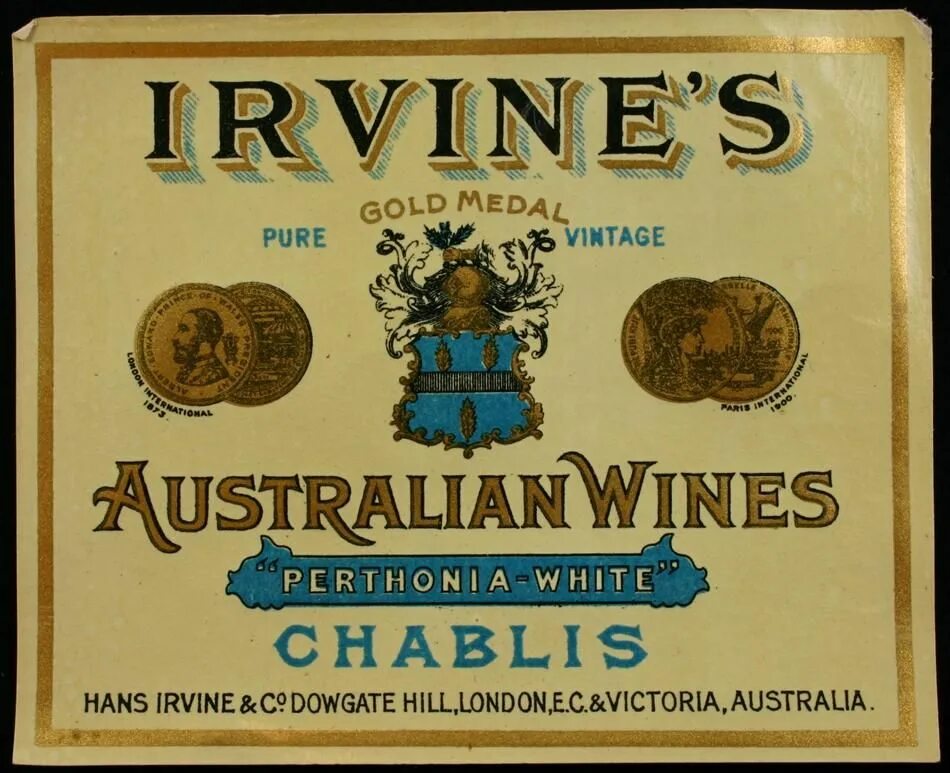 Label history. Vintage wine label. этикетка вина винтаж. australian wine label.