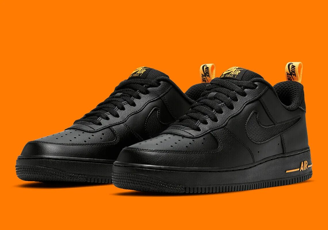 Nike Air Force 1 Low Black Swoosh. Nike Air Force 1 Low 07 Black. Nike Air Force 1 07 черные. Nike Air Force Black Swoosh.