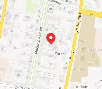 Московская 17 карта