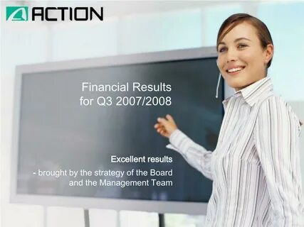 Financial results