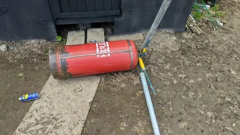 Как снять баллон