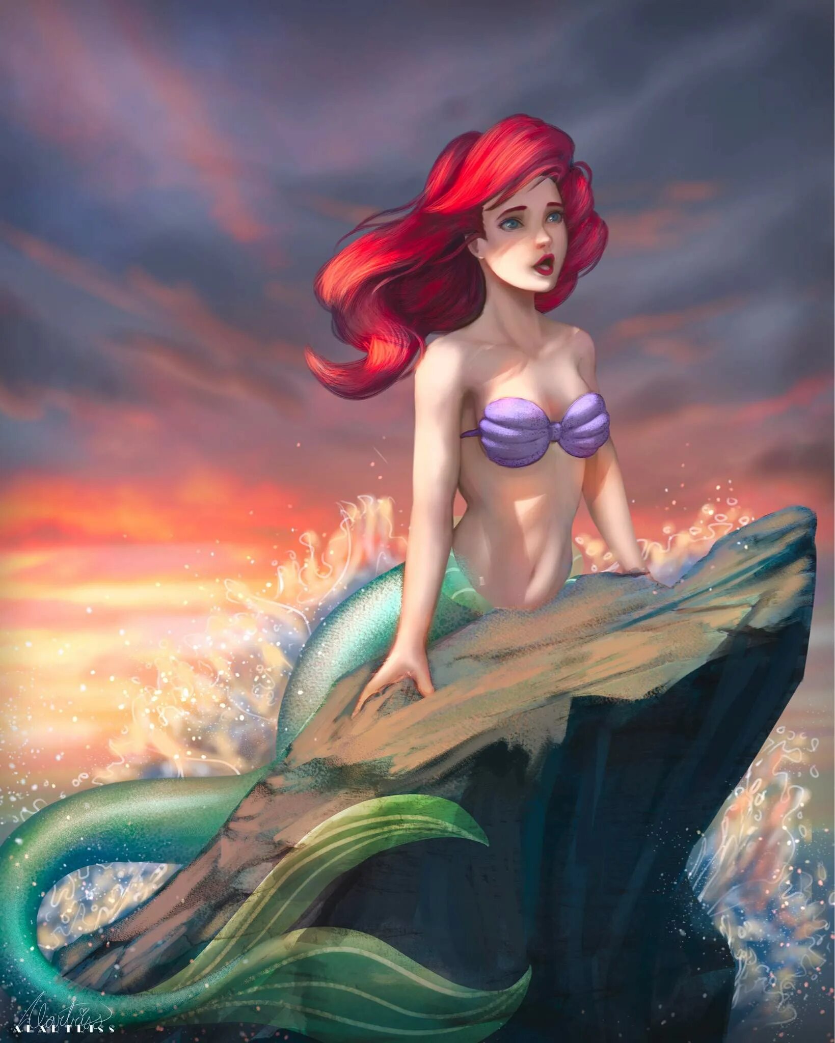 Ariel gossimer. Ариэль Макгвир. Ариэль референс. Ариэль и Миранда. Ариэль Адшод