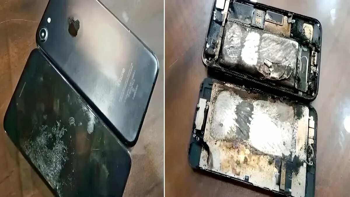 Почему взрываются айфоны