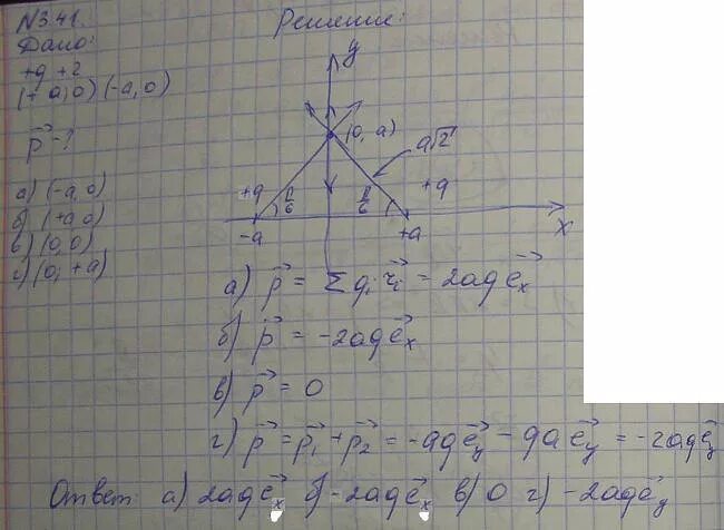 F k q1q2 r2 найти q2