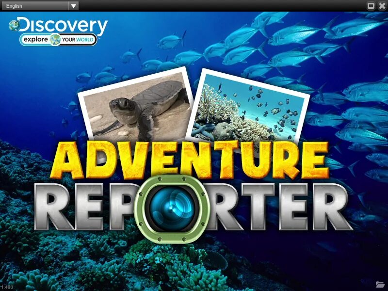 Explorer discover. Adventure Reporter игры. Дискавери игра. Adventure Reporter Arctic. Несквик игры Adventure Reporter.