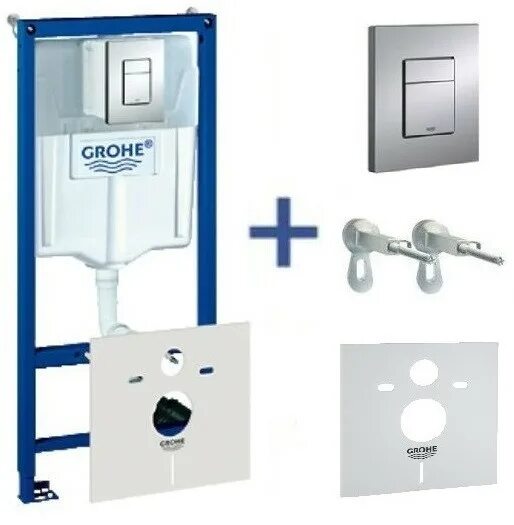 GROHE 38735000. Купить Смывной клапан на Официальном Сайте GROHE в России.