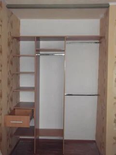 Шкаф встроенный в нишу своими руками