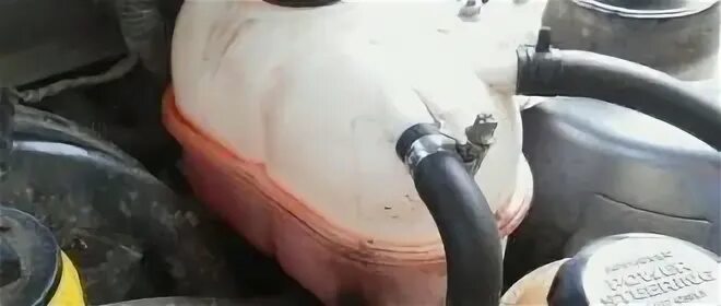 Тосол стал коричневым
