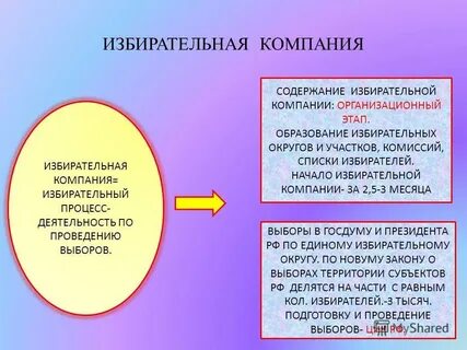 Избирательная кампания участники