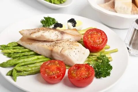 Рыба на пару с овощами