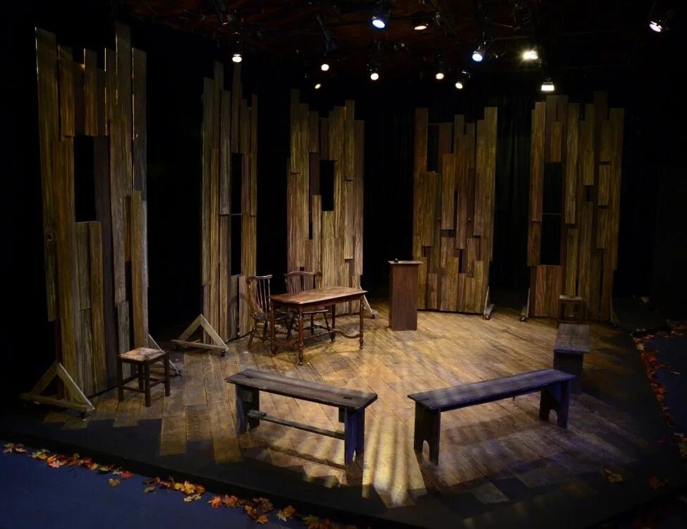 Setting theatre