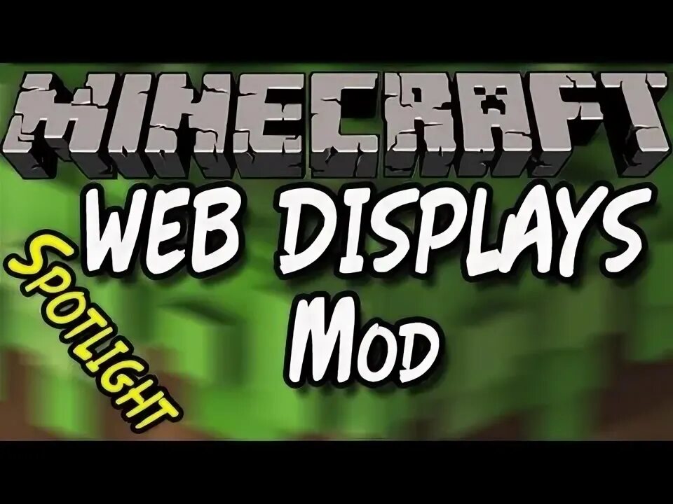 Web displays mod 1.16. Web displays. web displays mod.