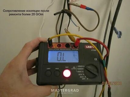 Сопротивление изоляции цепи