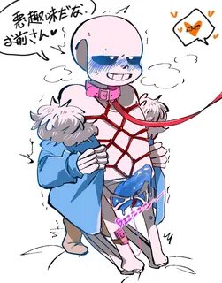 grillby, sans, undertale, japanese text, 1boy, blue blush, blue penis, blus...