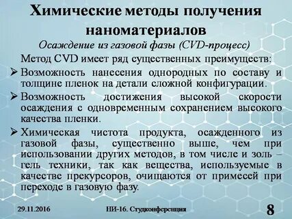 Технология получения наноматериалов