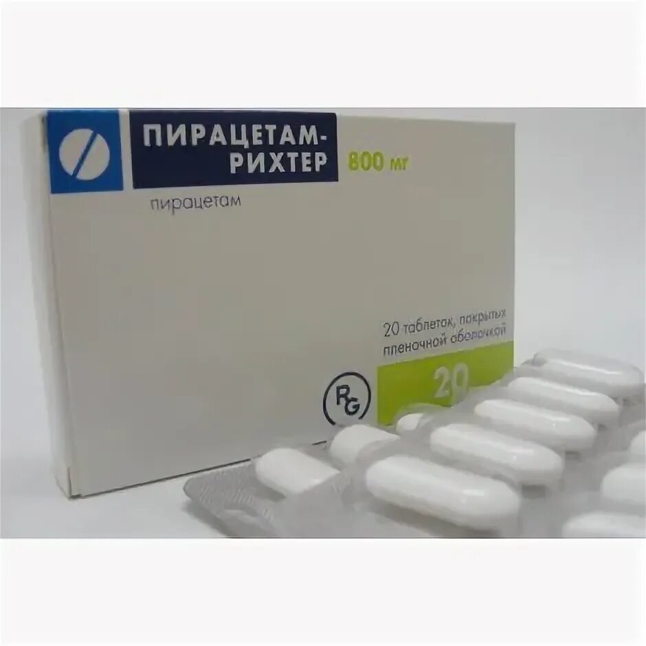 Пирацетам, 200 мг, таблетки, покрытые пленочной оболочкой, 60 шт. купить по цене
