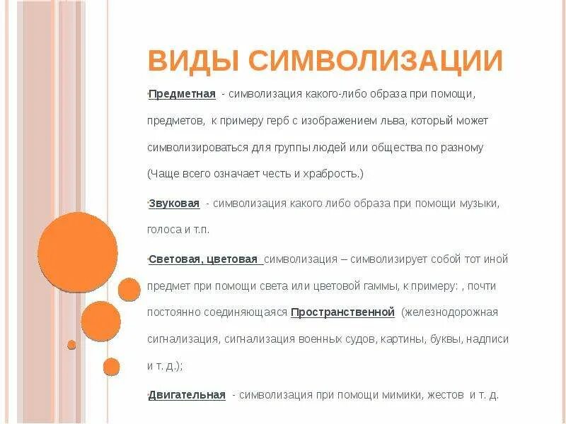 Символизация. Символизация