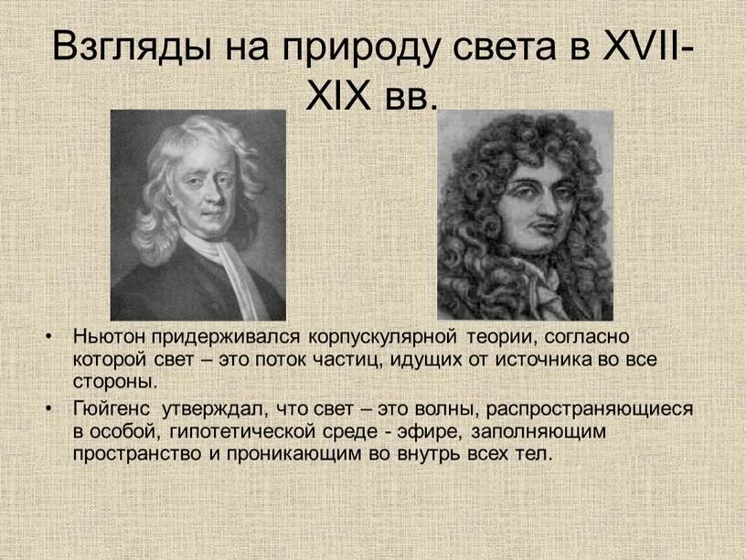 Корпускулярная теория. Корпускулярная теория