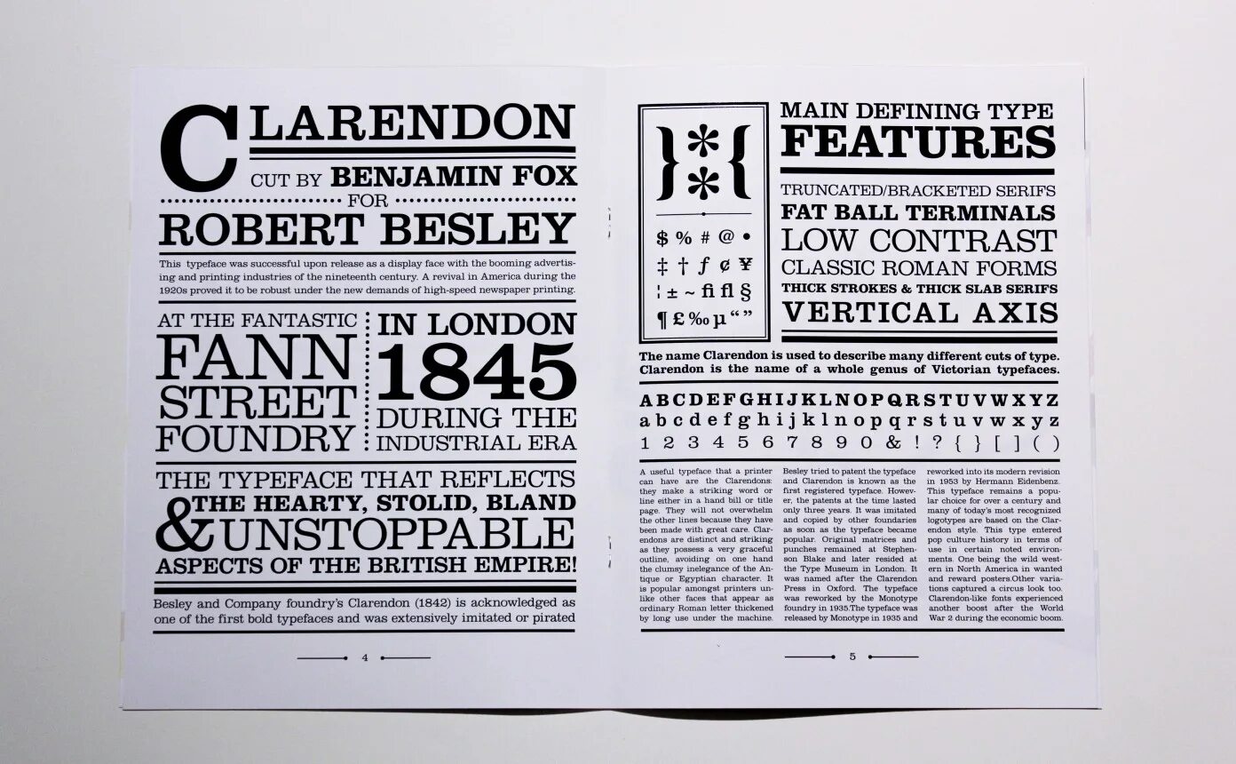 Type feature