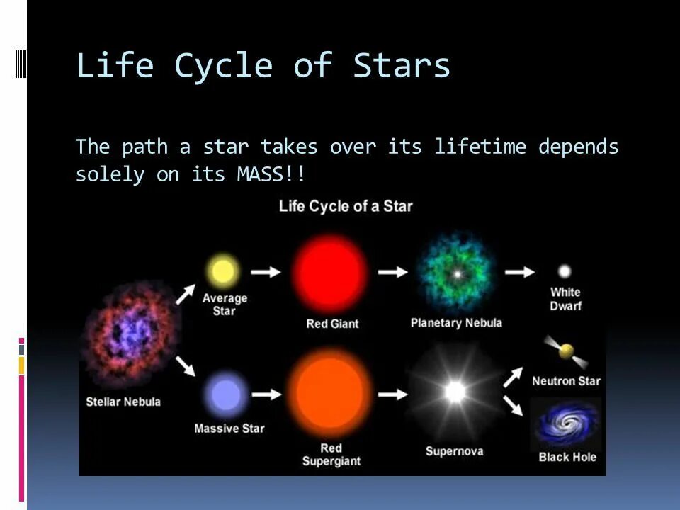 Star Life Cycle. Жизнь звезды в космосе. Цикл жизни нейтронной звезды. Диаграмма нейтронных звезд p/p'.