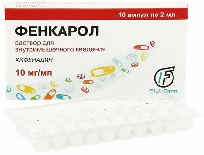 Фенкарол при аллергии отзывы