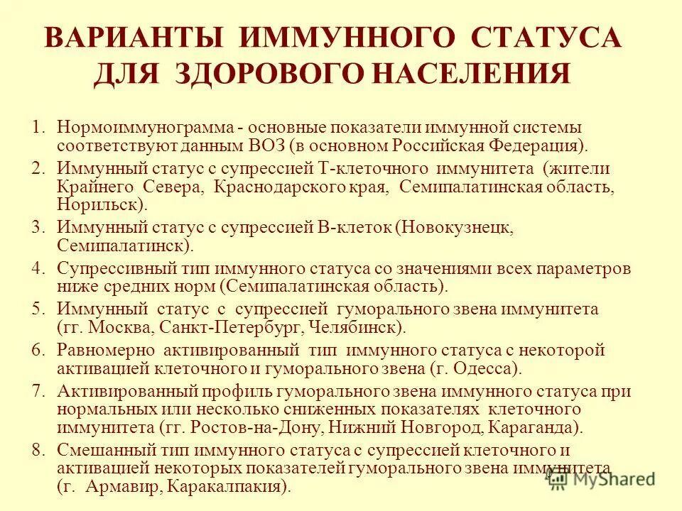 Иммунная супрессия