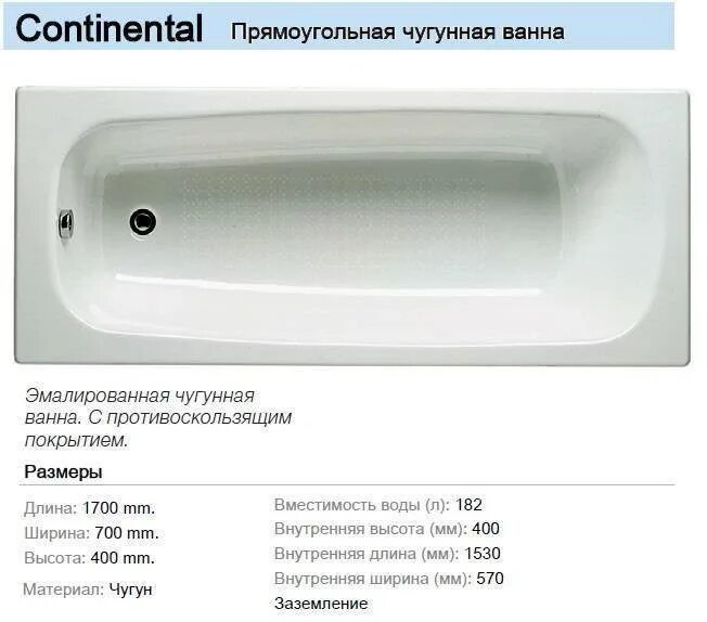 Ванна Континенталь 170х70. Вес чугунной ванны 170х70. Ванна чугунная 170х70 Размеры. Ванна чугун 170х70.