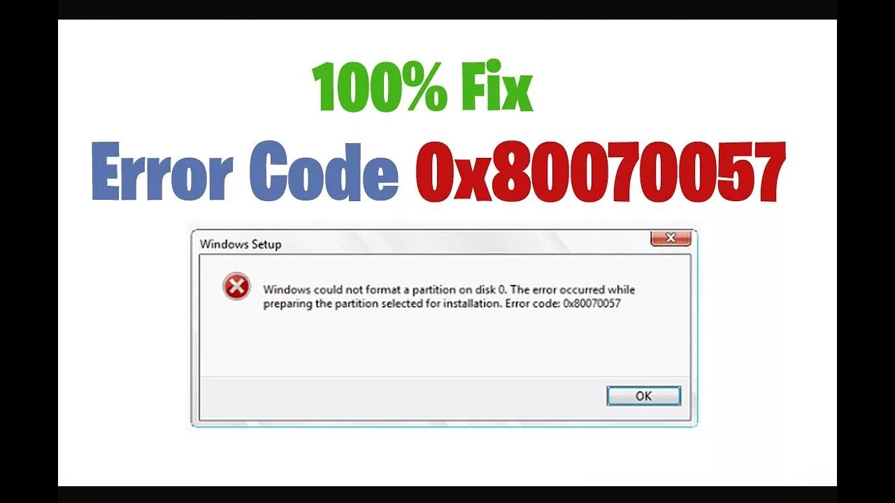 Ошибка 0x80070057. 0x80070057 код ошибки. 0x80070057 принтер. Fix Error. Fix error message